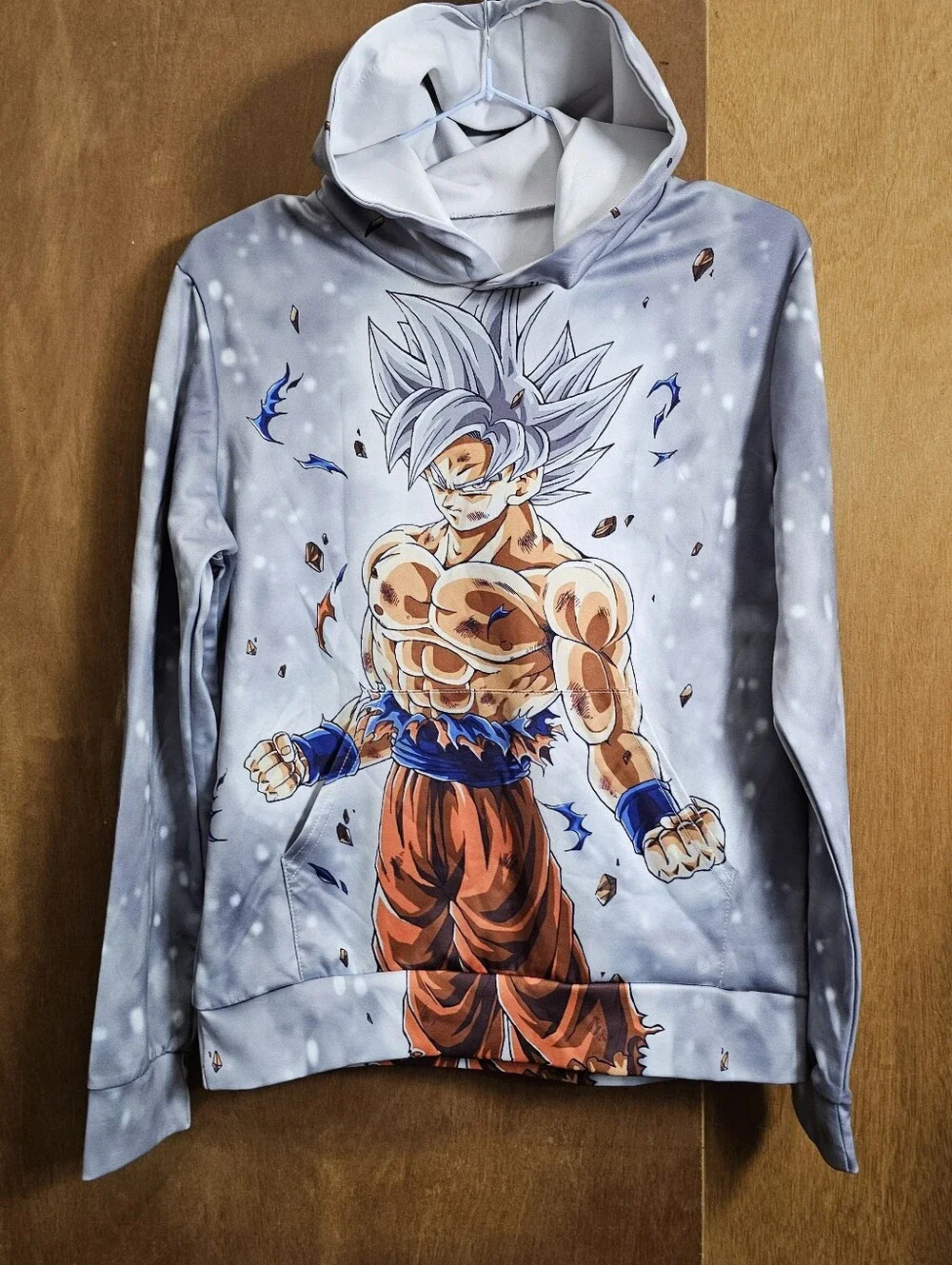 Kids Large Dragonball Z Hooded Son Goku Pullover Hooded Sweatshirt Hoodie Boys
